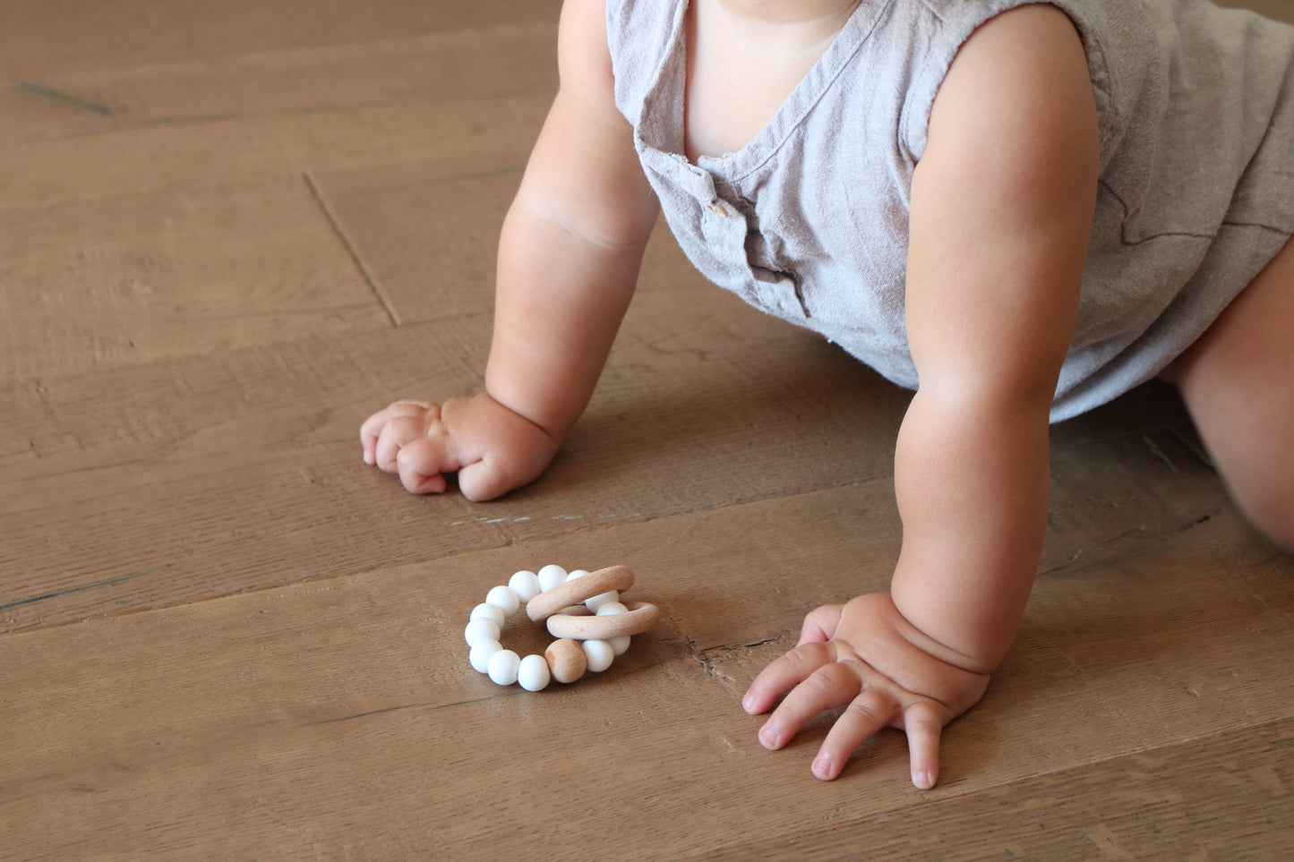 The Silicone & Beech Wood Teether