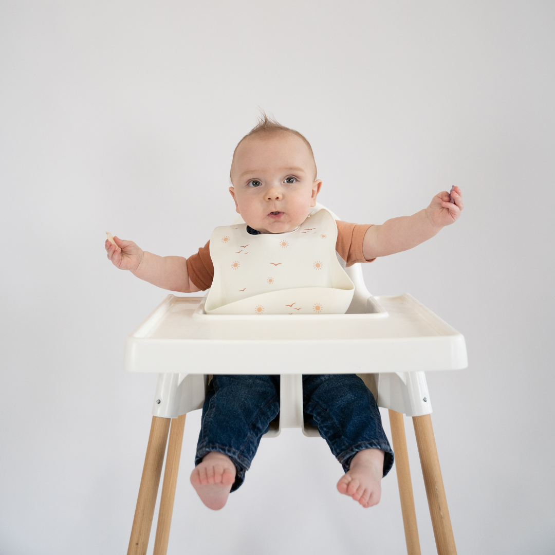 Sunrise Silicone Baby Bib