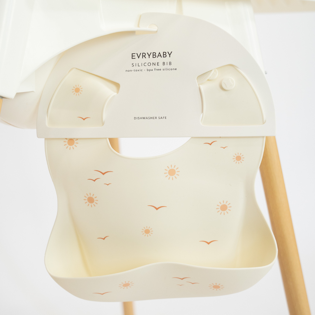 Sunrise Silicone Baby Bib