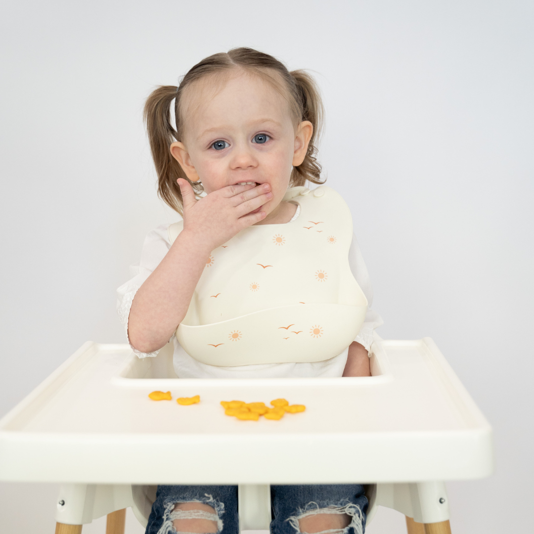 Sunrise Silicone Baby Bib
