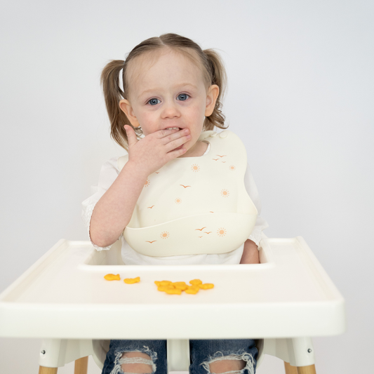 Sunrise Silicone Baby Bib