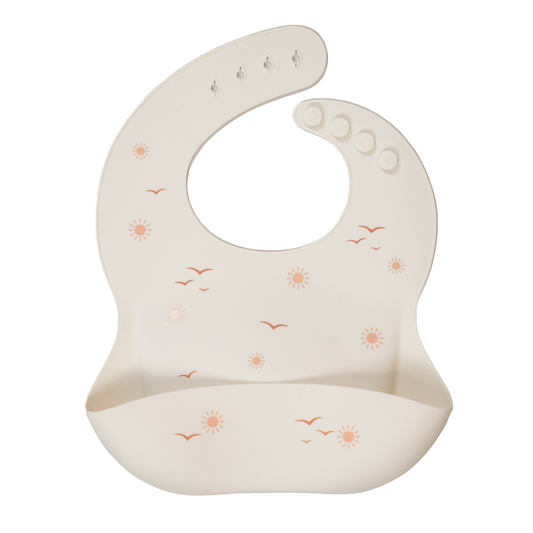 Sunrise Silicone Baby Bib