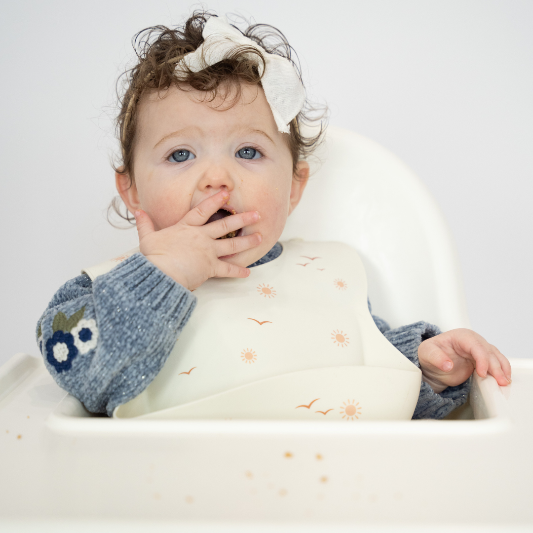 Sunrise Silicone Baby Bib